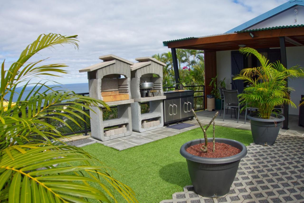 Ka Hema - Maison Entiere Avec Jacuzzi Et Vue Sur Mer Saint-Joseph Exteriér fotografie