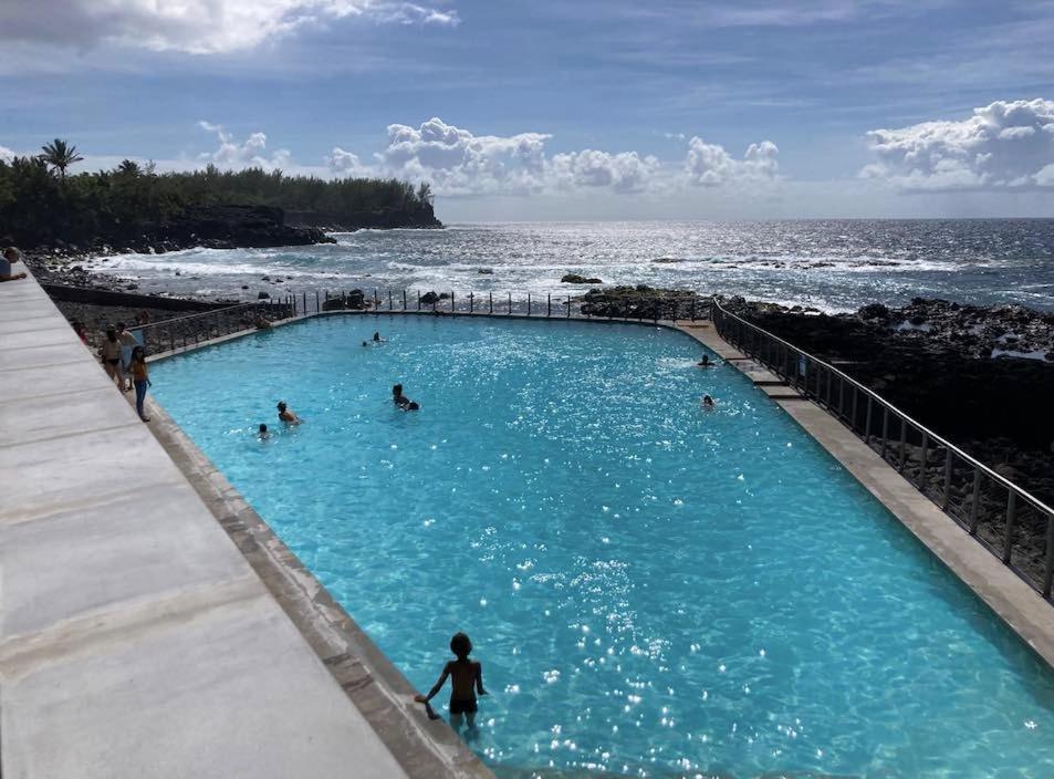 Ka Hema - Maison Entiere Avec Jacuzzi Et Vue Sur Mer Saint-Joseph Exteriér fotografie
