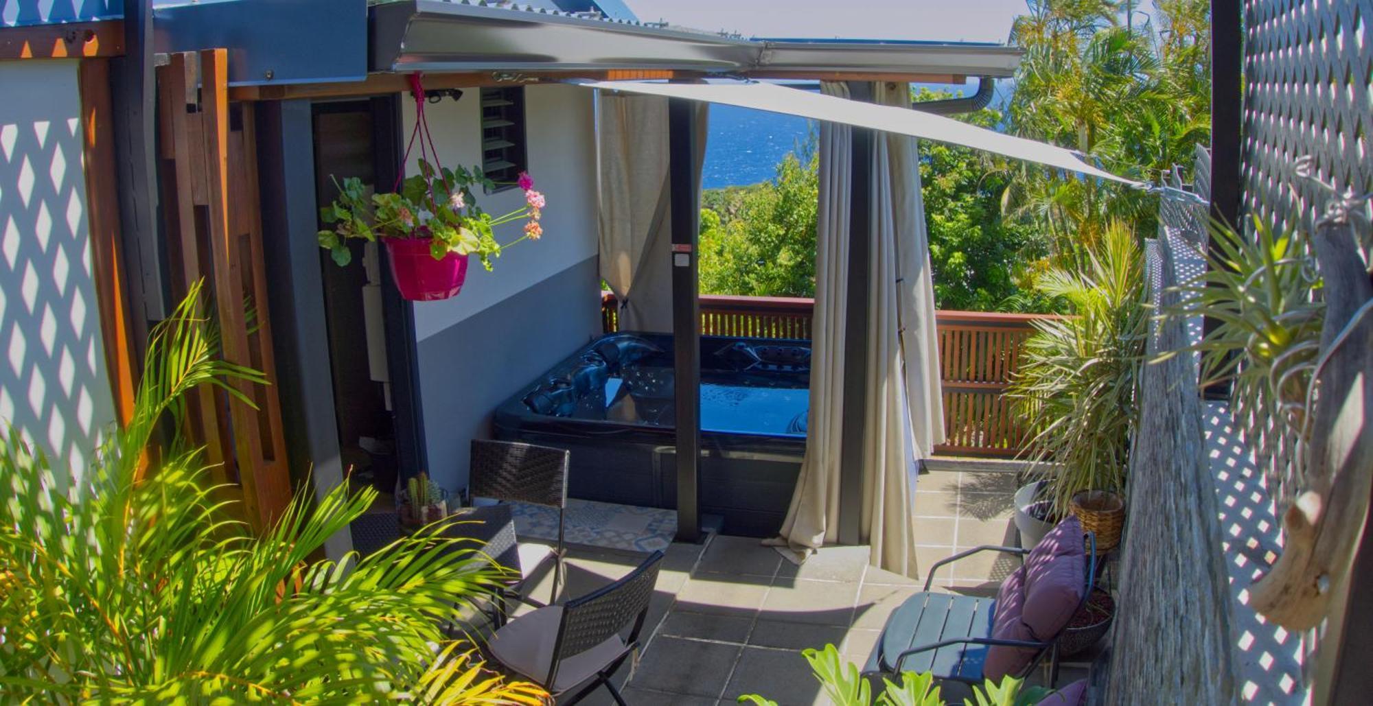 Ka Hema - Maison Entiere Avec Jacuzzi Et Vue Sur Mer Saint-Joseph Exteriér fotografie